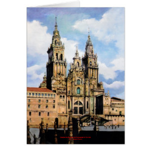 Kathedrale von Santiago Compostela Von ,(Zu