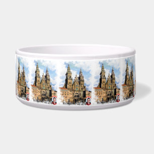 Kathedrale von Santiago Compostela Von ,(Zu Napf