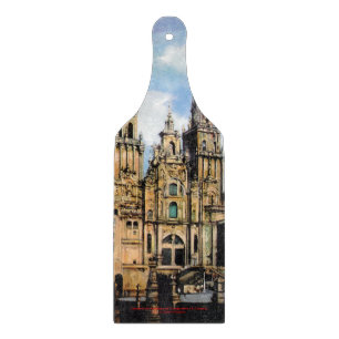 Kathedrale von Santiago Compostela Von ,(Zu Schneidebrett