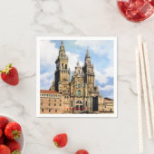 Kathedrale von Santiago Compostela Von ,(Zu Serviette (Beispiel)