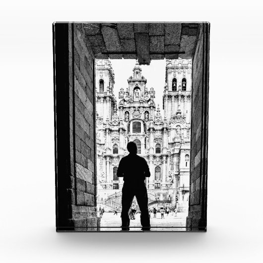 Kathedrale von Santiago de Compostela Fotoblock (Vorderseite)
