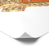 Kathedrale von Santiago de Compostela. Spanien Poster (Ecke)