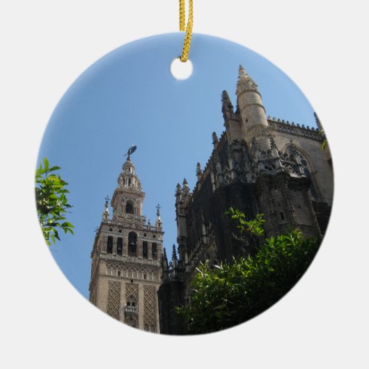 Kathedrale von Sevilla Keramikornament (Vorne)