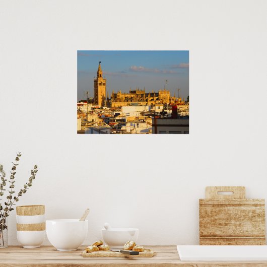 Kathedrale von Sevilla, Spanien - Poster (Küche)