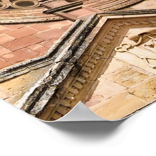 Kathedrale von Siguenza Poster (Ecke)