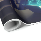 Kathedrale von Spooks Gift Wrap Geschenkpapier (Rolleneckpunkt)