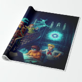 Kathedrale von Spooks Gift Wrap Geschenkpapier (Ungerollt)