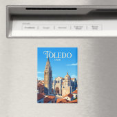 Kathedrale von Toledo Spanien Magnet (In Situ (Geschirrspüler))