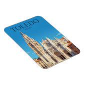 Kathedrale von Toledo Spanien Magnet (Rechte Seite)