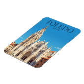 Kathedrale von Toledo Spanien Magnet (Linke Seite)