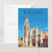 Kathedrale von Toledo Spanien Postkarte (Vorne/Hinten)