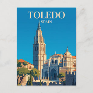 Kathedrale von Toledo Spanien Postkarte