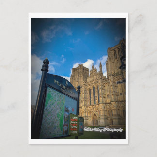 Kathedrale von Wells (2) Postkarte