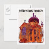 Kathedrale, Williamsburg, Brooklyn Postkarte (Vorne/Hinten)