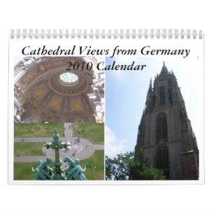 Kathedralen-Ansichten aus Deutschland Kalender