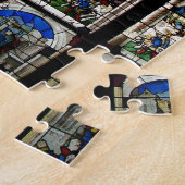 KATHEDRALEN-BUNTGLAS-ENTWURF PUZZLE (Seite)