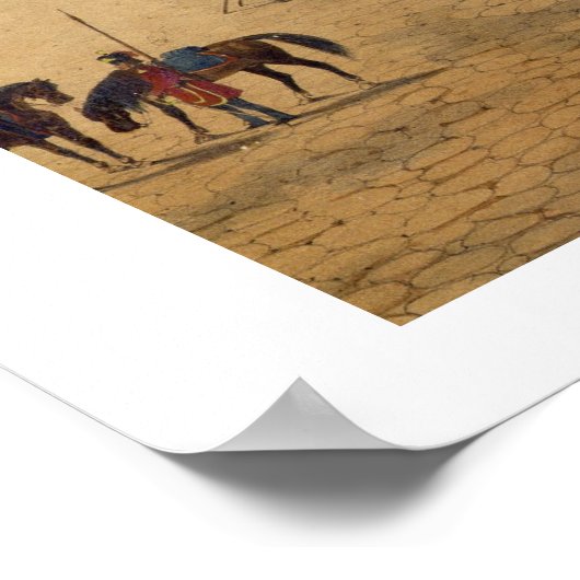 Kathedralen der Verkündigung und des Erzengels, Poster (Ecke)