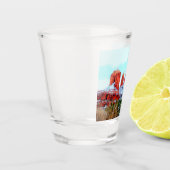 Kathedralen-Felsen Sedona Thunder_Cove Schnapsglas (Links)