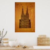 Kathedralen: Hohe Domkirche St. Peter und Maria Poster (Küche)