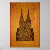 Kathedralen: Hohe Domkirche St. Peter und Maria Poster (Vorne)
