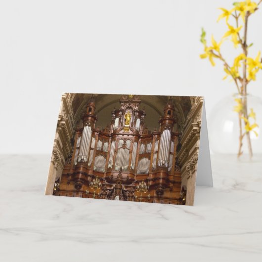 Kathedralen-Pfeifenorgel, Berlin Karte (Gelbe Blume)