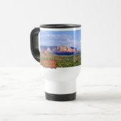 Kathedralen-Tal-Himmel Sedona Reise-Tasse Reisebecher (Vorderseite Links)