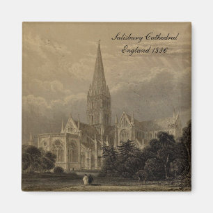 Kathedralen von England-Reihen: Salisburymagnet Magnet
