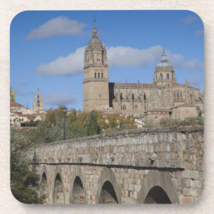 Kathedralen von Salamanca, vom Puente Romano aus g Getränkeuntersetzer