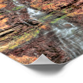 Kathedralfälle, West Virginia Poster (Ecke)