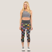 Kathedralfenster Capri Leggings (Vorderseite)