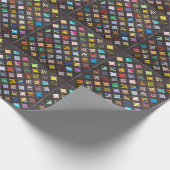 Kathedralfenster Geschenkpapier (Ecke)