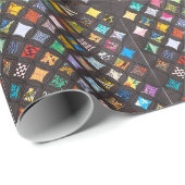 Kathedralfenster Geschenkpapier (Rolleneckpunkt)