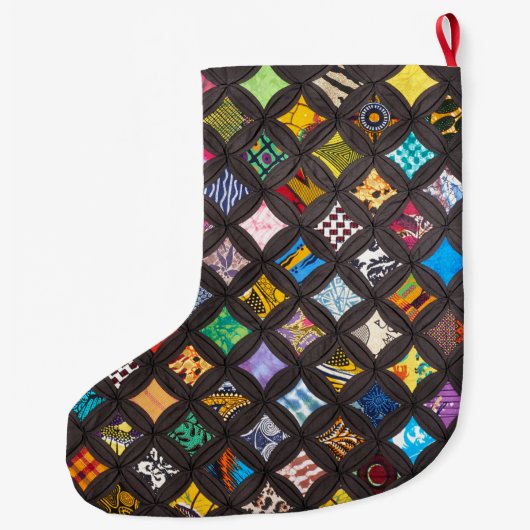 Kathedralfenster Großer Weihnachtsstrumpf (Rückseite)