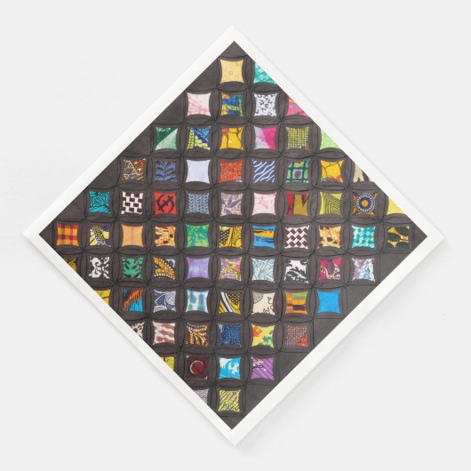 Kathedralfenster Serviette (Ecke)