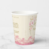 KATHERINE BABY SHOWER PAPPBECHER (Rechts)