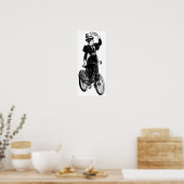 Katherine, ein Vintager Radfahrer Poster (Küche)