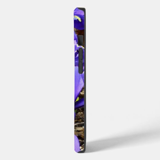 Katherine Hodgkin Irises Lila Frühlingsfloral Case-Mate iPhone Hülle (Rückseite / Links)