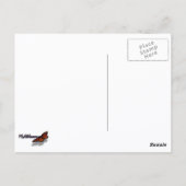 Katherine Hodgkin Irises Lila Frühlingsfloral Postkarte (Rückseite)