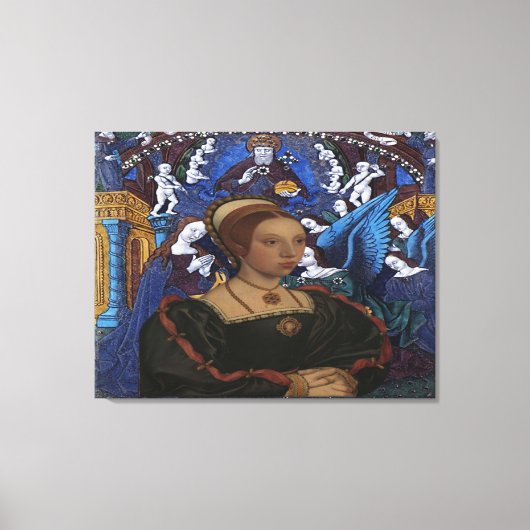 KATHERINE HOWARD QUEEN ENGLAND & ANNUNCIATION LEINWANDDRUCK (Vorderseite)