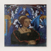 KATHERINE HOWARD QUEEN ENGLAND & ANNUNCIATION PUZZLE (Vertikal)