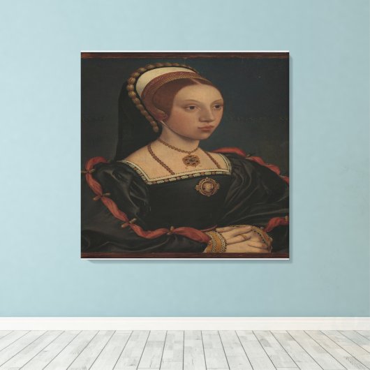 KATHERINE HOWARD QUEEN VON ENGLAND LEINWANDDRUCK (Insitu (Holzboden))
