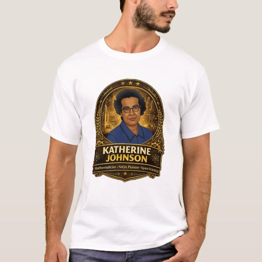 Katherine Johnson Tribute T-Shirt (Vorderseite)