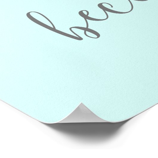 Katherine Mansfield Inspiration Zitat Poster (Ecke)