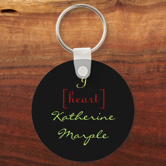 Katherine Marple Schlüsselanhänger (Vorderseite)