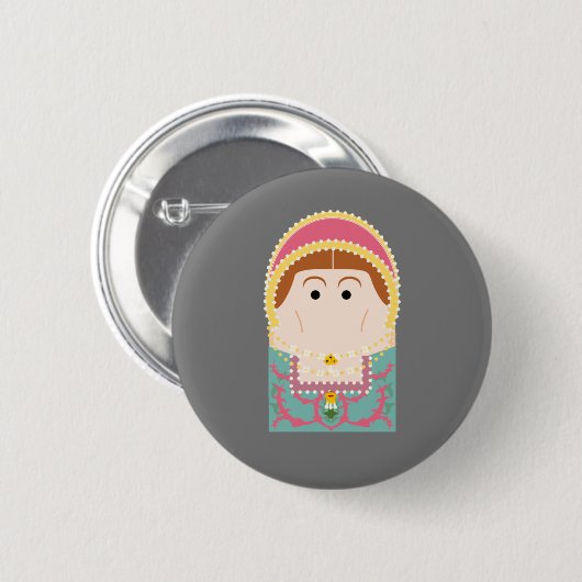 Katherine Parr Button (Vorne & Hinten)