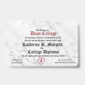 Katherine R. Marotta Ausweis (Vorderseite)