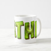 Kathi Name Kiwi Style Tasse Teetasse Kaffeetasse (VorderseiteRechts)