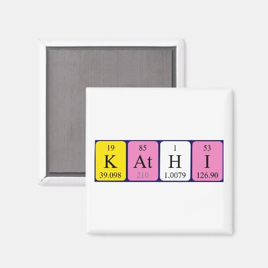 Kathi Periodenmagnet Magnet (Vorderseite/Rückseite)