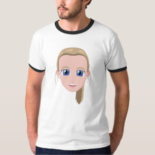 Kathi umrandetes T-Shirt Männer