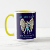Kathiotisches Gebetsbecher St. Michael der Erzenge Tasse (Links)